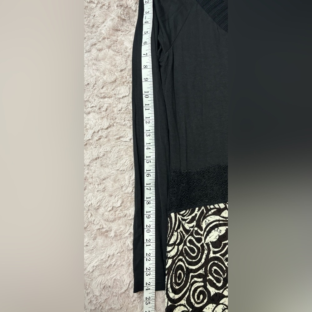 NWT Patchwork Design Long Sleeve Dress - Picture 8 of 8